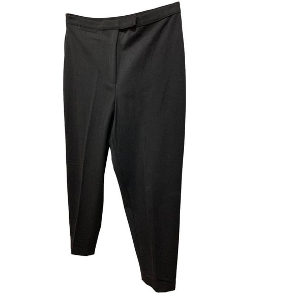 Size 14P Talbots Petites Women's Black Dress Pants Slacks 1990s Vintage - Picture 3 of 9